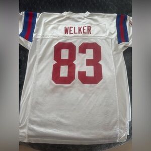 Wes Welker New England Patriots 50th Anniversary Jersey